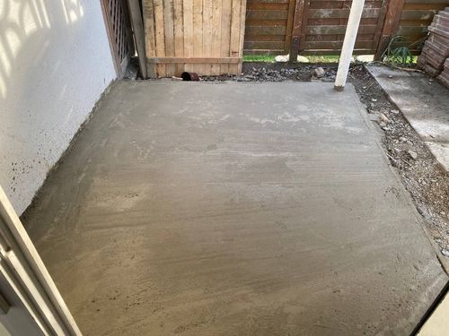 Betonboden Terrasse